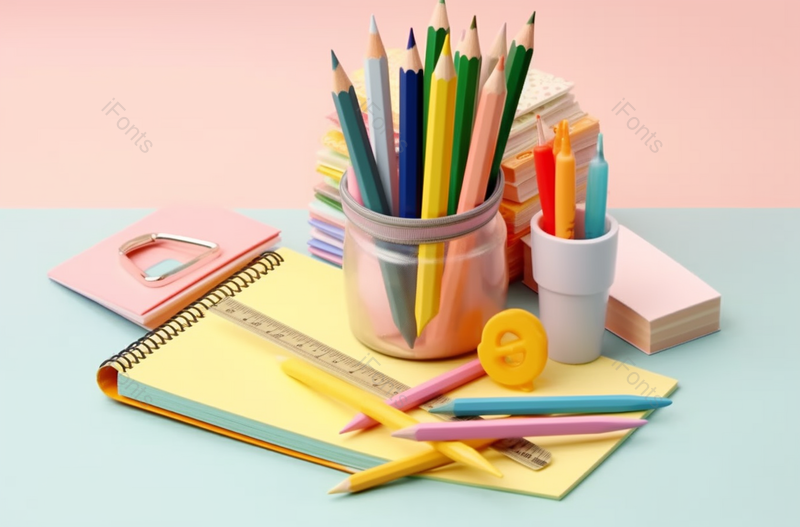 彩色铅笔盒办公用品文具学习教育实拍,高清,摄影图,摄影图片,图片大全,摄影图免费下载